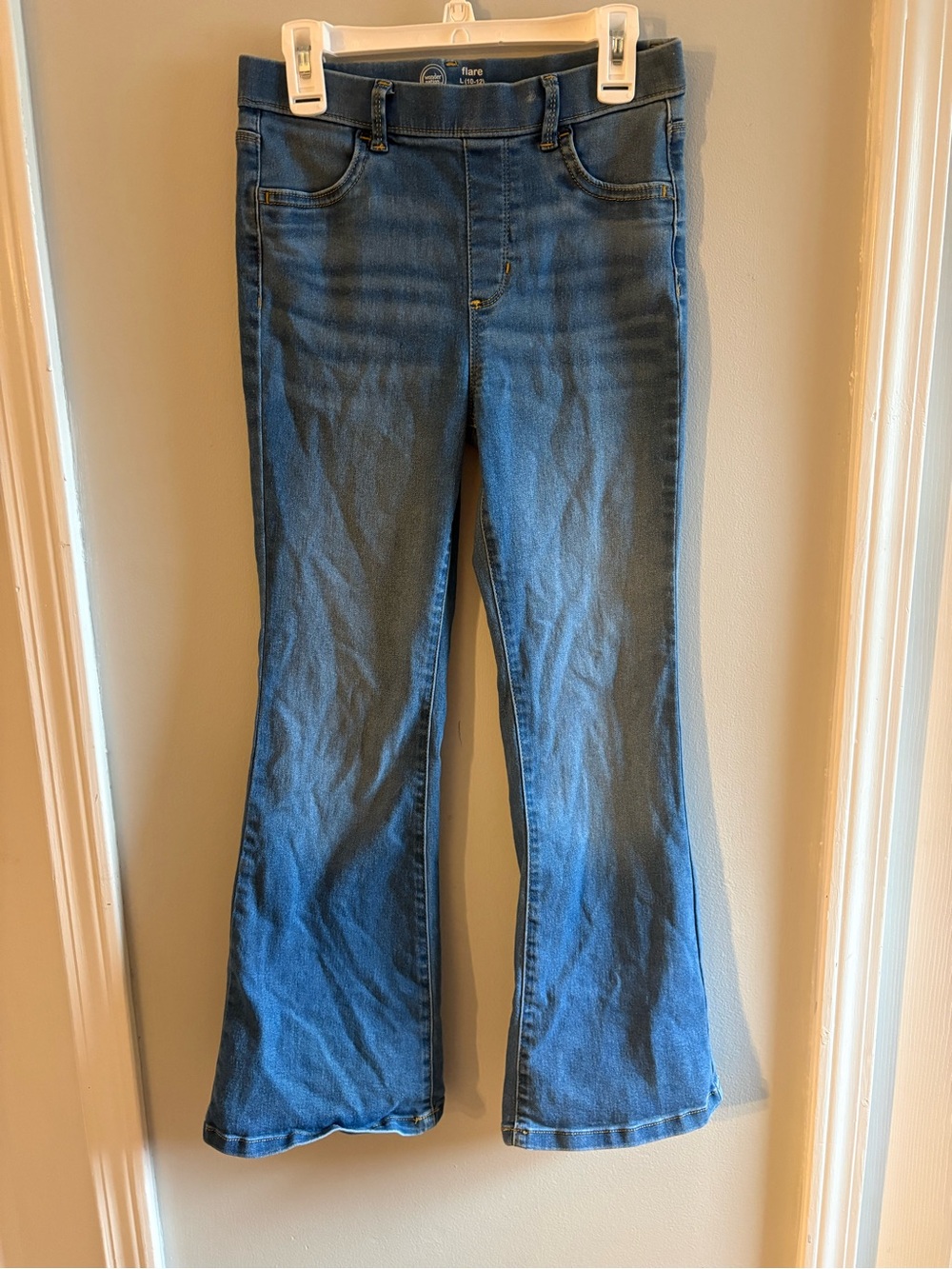 Flare girls jeans in Blue